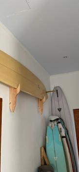 Product Review of rak papan selancar surf board rack from Tokopedia customer review 0