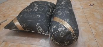Product Review of Bantal dan Guling Harvest Hitam Jumbo Original Paket 1 Set from Tokopedia customer review 0