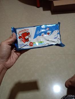 Product Review of Keju Belcube Cheese Spread 125 gr - Belcube Keju Bayi MPASI 24 kotak from Tokopedia customer review 1