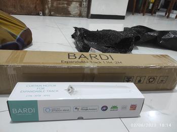 Product Review of BARDI Smart Expandable Curtain Track and Motor Set Rel Gorden Otomatis from Tokopedia customer review 1