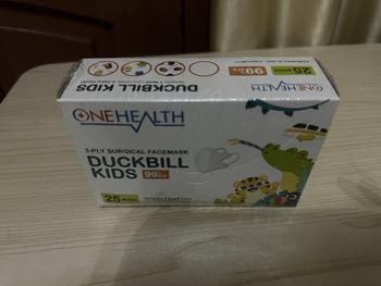 Product Review of Masker Duckbill Kids OneHealth isi 25 Pcs from Tokopedia customer review 1