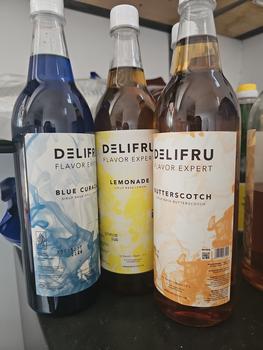 Product Review of Butterscotch Syrup Delifru 1 Liter - Sirup Butterscotch Premium from Tokopedia customer review 0