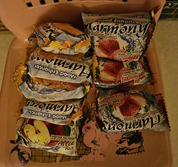 Product Review of Sabun Mandi Harmony Batang (Jual Eceran) - Aroma Buah Lemon Orange Wanginya  Tubuh  Soap Mencerahkan Tangan Membersihkan from Tokopedia customer review 0