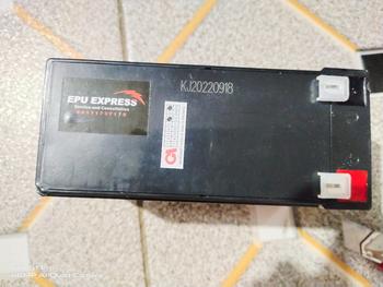 Product Review of Aki UPS Gpower 12V 9AH Baterai UPS Battery Aki Kering Batere UPS VRLA from Tokopedia customer review 0