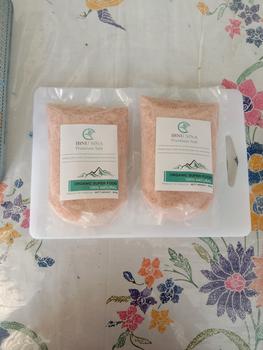 Product Review of (Asli)Garam Himalaya Ibnu Sina 1 kg Original Himalayan Pink Salt Pure Super Fine Natural Organic Premium Himalayan Salt 1kg from Tokopedia customer review 0