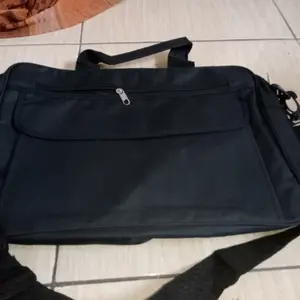 Tas Kantor Polos pl tutup Black Tas Slempang pria zize 15inci
