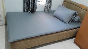 Product Review of Kasur Lipat Uniland Sleep 120x200 / Travel Bed Mattress BONUS Tas from Tokopedia customer review 1