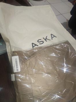 Product Review of Astaka Aska Label - Celana panjang kulot wanita pinggang full karet from Tokopedia customer review 0