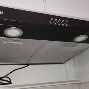 RINNAI RH 126 B - BLACK - COOKER HOOD 60 CM PENGHISAP ASAP / RH126B