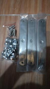 Product Review of SAYAP PLAT DOUBLE TIANG RAILING KACA SOLID SUS304 from Tokopedia customer review 0
