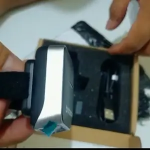 trohestar Ring Barcode Scanner Portabel 1D Finger BarCode Reader N8-1D