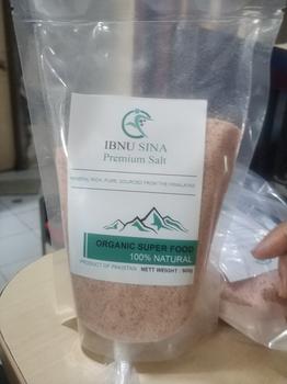 Product Review of (Asli)Garam Himalaya Ibnu Sina 1 kg Original Himalayan Pink Salt Pure Super Fine Natural Organic Premium Himalayan Salt 1kg from Tokopedia customer review 0