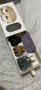Product Review of Mimori Korean Hair Claw - Matcha Bingsoo (Bold) Isi 3 from Tokopedia customer review 0