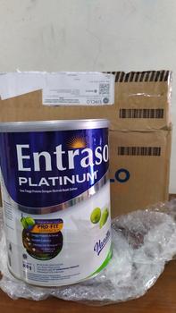 Product Review of ENTRASOL PLATINUM VANILLA 800 G from Tokopedia customer review 0