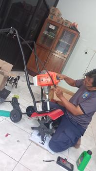 Product Review of Traktor Mini Tiller MATSUMOTO MTM 68 G / MTM68G from Tokopedia customer review 0