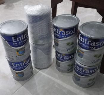 Product Review of ENTRASOL PLATINUM VANILLA 800 G from Tokopedia customer review 1