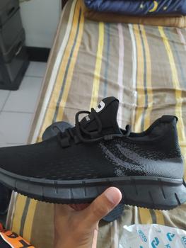 Product Review of PAULMAY Sepatu Sneakers Pria Tokyo Series - Black Casual Shoes from Tokopedia customer review 3