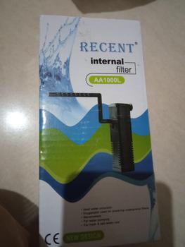 Product Review of POMPA AIR AQUARIUM INTERNAL FILTER RECENT AA 1000L 1000 L from Tokopedia customer review 0