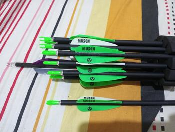 Product Review of Anak Panah Arrow Musen 7mm Spine 700 Carbon Fiber MSTJ-70HS from Tokopedia customer review 1