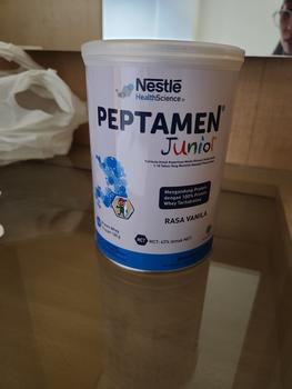 Product Review of Peptamen Junior 400 gram untuk Bayi from Tokopedia customer review 0