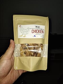 Product Review of Chicken Wings Whole Sayap ayam dog snack air dried jerky snack anjing from Tokopedia customer review 0