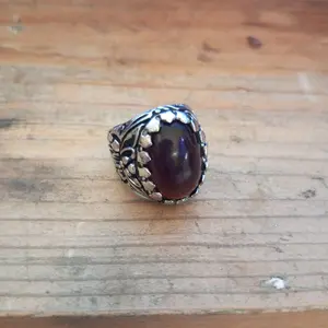 Cincin Batu Amber Getah Katilayu Natural