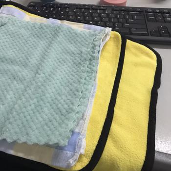 Product Review of Microfiber Kain Lap 30x30 cm Kain Lap Serbaguna 2 Sisi Halus 500 GSM from Tokopedia customer review 0
