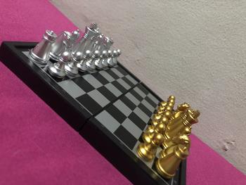 Product Review of Mainan Catur Magnetic Mini Board Game Portable - Ludo Magnetic Mini from Tokopedia customer review 0