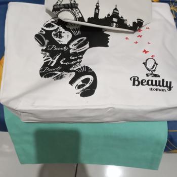 Product Review of TC30 Korea Cool Printing Tote Bag/ Tas Selempang from Tokopedia customer review 0