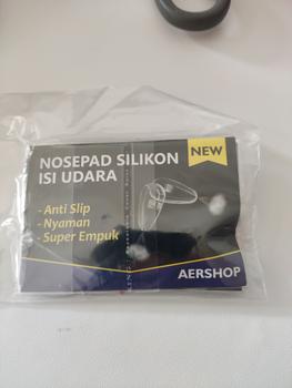 Product Review of Nosepad Angin Original Nose Pads Air Chamber Bantalan Hidung Silikon from Tokopedia customer review 0