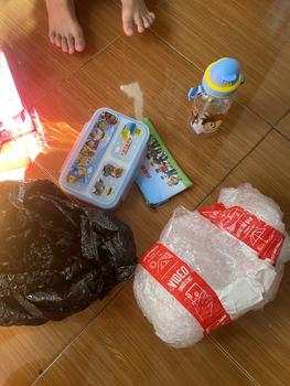 Product Review of Set kotak makan roblox dan tempat minum roblox dapat keduanya from Tokopedia customer review 0