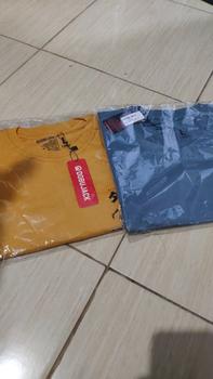 Product Review of Dobujack Tshirt Tasca Pocket Blue Tees from Tokopedia customer review 0