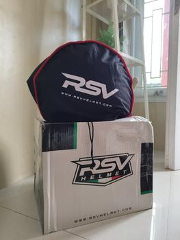 Product Review of HELM Half Face RSV SV300 BLACK DOFF Motorcycle from Tokopedia customer review 2