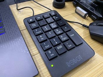 Product Review of Robot Keyboard Numerik Numpad USB RK01 Black from Tokopedia customer review 1