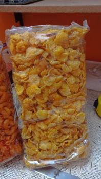 Product Review of KERIPIK JAGUNG GEPREK PEDAS MANIS 250 GR/ EMPING JAGUNG ENAK KILOAN from Tokopedia customer review 3