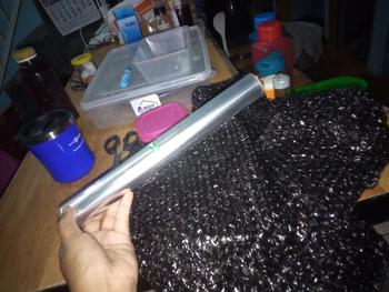 Product Review of ALUMUNIUM FOIL ROLL / ALUMUNIUM FOIL WRAP 30CM X 25METER / READY STOCK from Tokopedia customer review 2