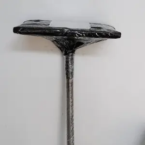 Garukan sampah gagang besi besar 6 jari