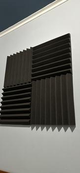 Product Review of Busa Peredam Suara Motif Zigzag Uk Type 200x100x6cm Hijau Hitam from Tokopedia customer review 0