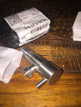 Product Review of KOLES 304 keran stop kran air shower single stainless steel SUS 304 from Tokopedia customer review 0