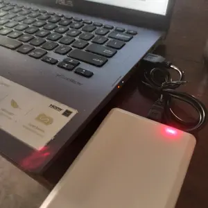 UHF RFID READER/WRITE 860 ~ 960 MHz koneksi dengan USB