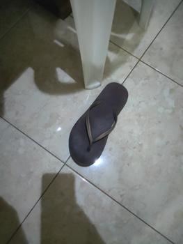 Product Review of Pria Sandal Jepit Jumbo Sun Swallow Evolve 10.5 dan 11.5 Sendal Karet Hitam Cowok from Tokopedia customer review 0