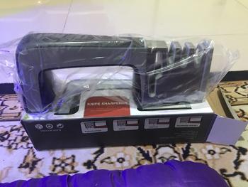 Product Review of ALAT PENGASAH PISAU DIAMOND SHARPENING ASAHAN PISAU DAPUR GUNTING SERBAGUNA KNIFE SHARPENER from Tokopedia customer review 0