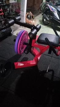 Product Review of Leg extension leg Curl adjustable bench bangku fitness from Tokopedia customer review 1
