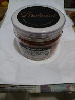 Product Review of TERI BALADO LISAHWAN. Bumbu balado lebih medok. from Tokopedia customer review 1