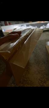 Product Review of Tempat Brosur A5 Potrait 2 Sisi Akrilik 2mm - Tent Holder / Tent Card Stand Display - Desk from Tokopedia customer review 2
