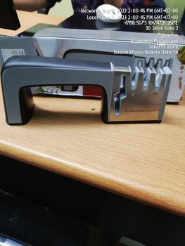 Product Review of ALAT PENGASAH PISAU DIAMOND SHARPENING ASAHAN PISAU DAPUR GUNTING SERBAGUNA KNIFE SHARPENER from Tokopedia customer review 0