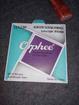 Product Review of Orphee QA Senar SET Gitar Akustik String Ukuran 9 10 11 12 QA140 QA150 QA160 QA170 Q160S Q160C from Tokopedia customer review 0