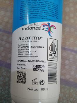 Product Review of AZARINE Sunscreen Hydrasoothe Gel SPF 45 PA++ Aqua Essence Sun Shield Serum SPF 50 PA++ Semua Jenis Kulit Berjerawat Berminyak Wajah Sunblock Perawatan Facial from Tokopedia customer review 0