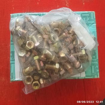 Product Review of Baut Mur Siku Lubang Besi KUNING M8x15 mm from Tokopedia customer review 1