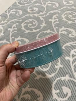 Product Review of COD Set Benang Alat Jahit Kotak Besi Bulat dilengkapi Dengan 12 Warna  Pilihan Set Jarum Gunting Perlengkapan from Tokopedia customer review 1